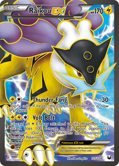 Raikou-EX - Holofoil