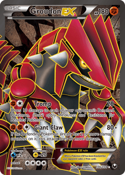 Groudon-EX - Holofoil