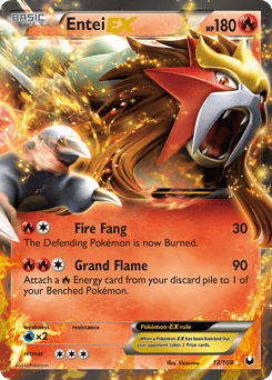 Entei-EX - Holofoil