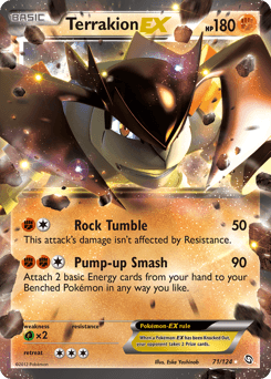 Terrakion-EX - Holofoil