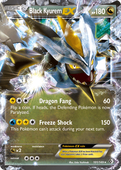 Black Kyurem-EX - Holofoil