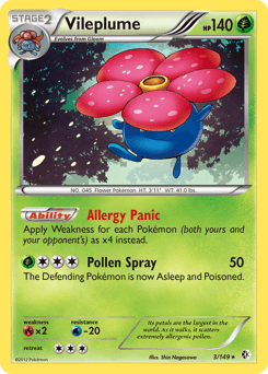 Vileplume - Reverse Holofoil