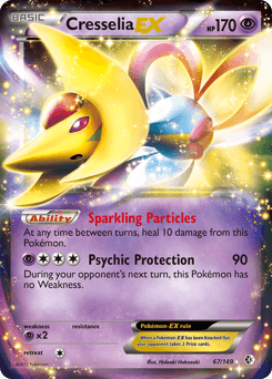 Cresselia-EX - Holofoil