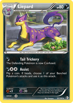Liepard - Reverse Holofoil