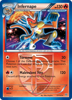 Infernape - Reverse Holofoil