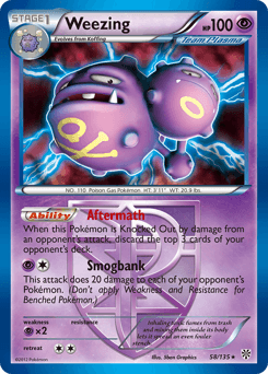 Weezing - Reverse Holofoil