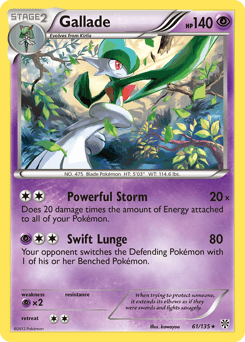 Gallade - Reverse Holofoil