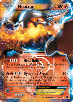 Heatran-EX - Holofoil