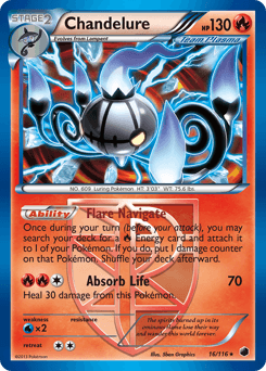 Chandelure - Reverse Holofoil