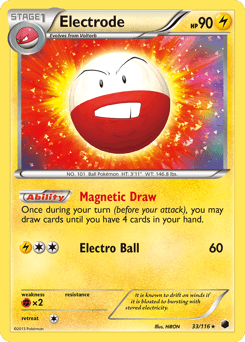 Electrode - Reverse Holofoil