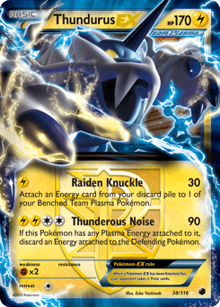 Thundurus-EX - Holofoil