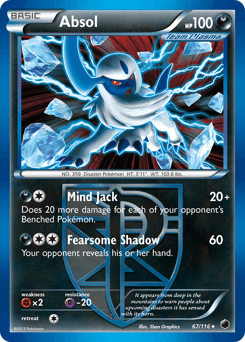 Absol - Reverse Holofoil