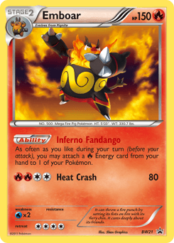 Emboar - Holofoil