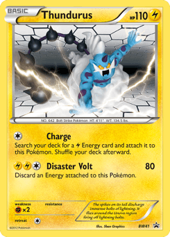 Thundurus - Reverse Holofoil