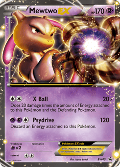 Mewtwo-EX - Holofoil