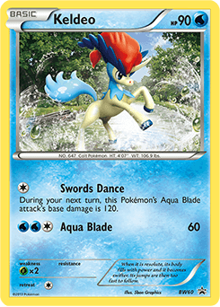 Keldeo - Holofoil