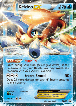 Keldeo-EX - Holofoil