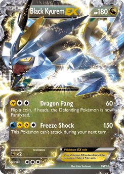 Black Kyurem-EX - Holofoil