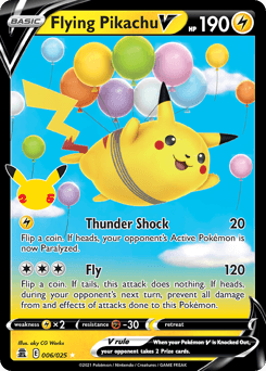 Flying Pikachu V - Holofoil