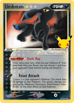 Umbreon ★ - Holofoil