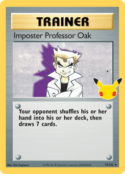 Imposter Professor Oak - Holofoil