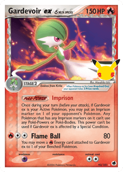 Gardevoir ex δ - Holofoil