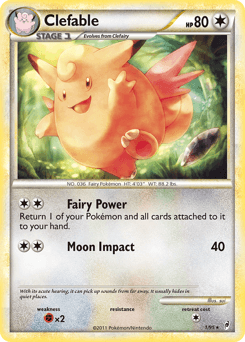 Clefable - Reverse Holofoil