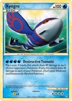 Kyogre - Reverse Holofoil