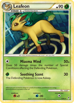 Leafeon - Reverse Holofoil