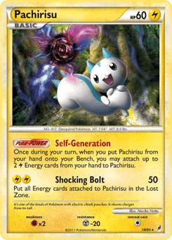 Pachirisu - Reverse Holofoil
