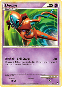 Deoxys - Reverse Holofoil