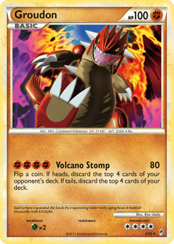 Groudon - Reverse Holofoil