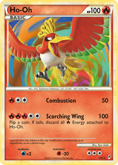 Ho-Oh - Reverse Holofoil