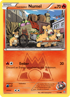 Team Magma's Numel - Normal