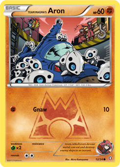 Team Magma's Aron - Normal