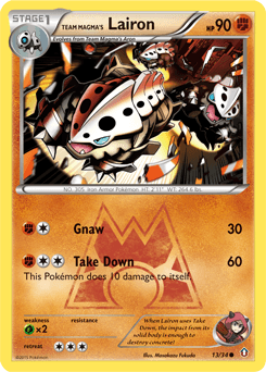 Team Magma's Lairon - Normal