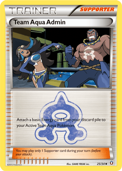 Team Aqua Admin - Normal