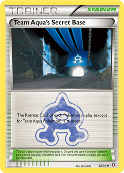 Team Aqua's Secret Base - Normal