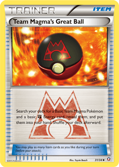 Team Magma's Great Ball - Normal