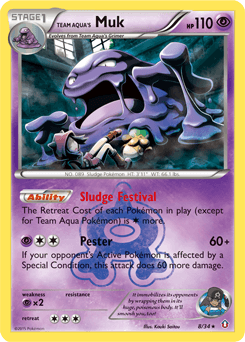 Team Aqua's Muk - Reverse Holofoil