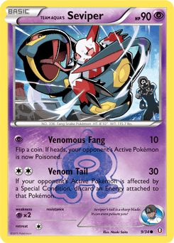 Team Aqua's Seviper - Normal