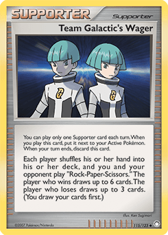 Team Galactic's Wager - Normal
