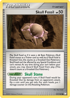 Skull Fossil - Normal