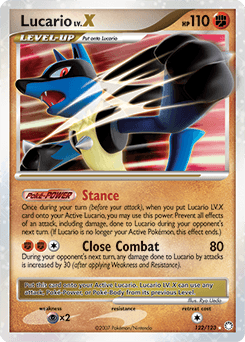 Lucario LV.X - Holofoil