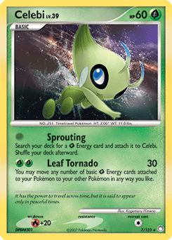 Celebi - Reverse Holofoil