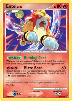 Entei - Reverse Holofoil