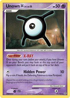 Unown [X] - Normal