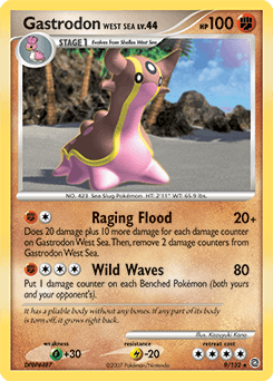 Gastrodon West Sea - Reverse Holofoil
