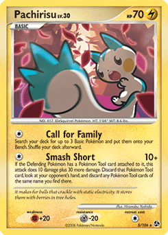 Pachirisu - Reverse Holofoil