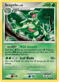 Sceptile - Reverse Holofoil